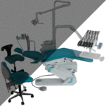 یونیت صندلی فخرسینا Fakhr Sina مدل PEGAH 2505/1 (متصل به صندلی) FSXZ پنج شلنگ