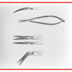 قیچی های کاستویجو سرکج و سر صاف و نوک خم دار