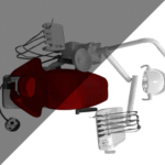 یونیت صندلی آژآکس Ajax مدل 902 (شلنگ از بالا)