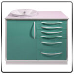 کابینت ِMdf اکباتان EKBATAN مدل CM6/1F (یک متری)با سینک چینی