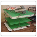 سرویتور شیشه اي چکاوک 1 کشو مدل F3